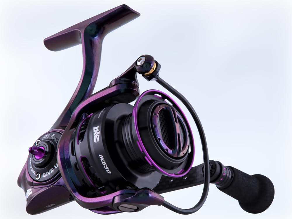 The Revo Ike spinning reel solves the age old problem of your dropshot